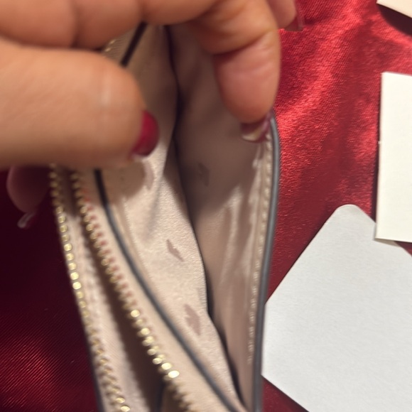 Kate Spade Cream Card Holder Keychain - Picture 6 of 6